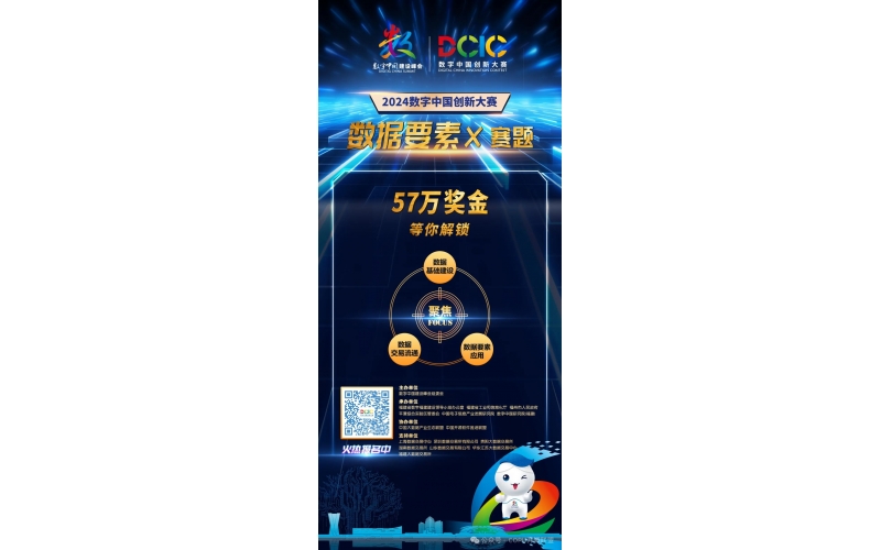 “数据要素X” 57万奖金，等你解锁！